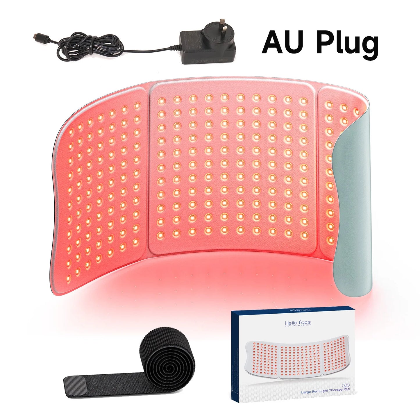 Red Light Therapy Pad 660nm & 850nm | Large Body Mat with Timer – Luxurella