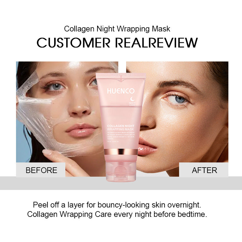 Collagen Peel-Off Sleeping Mask | Deep Cleansing & Hydrating Skin Rejuvenation Mask – Luxurella