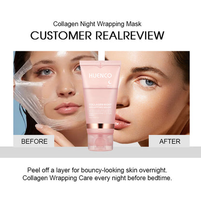 Collagen Peel-Off Sleeping Mask | Deep Cleansing & Hydrating Skin Rejuvenation Mask – Luxurella