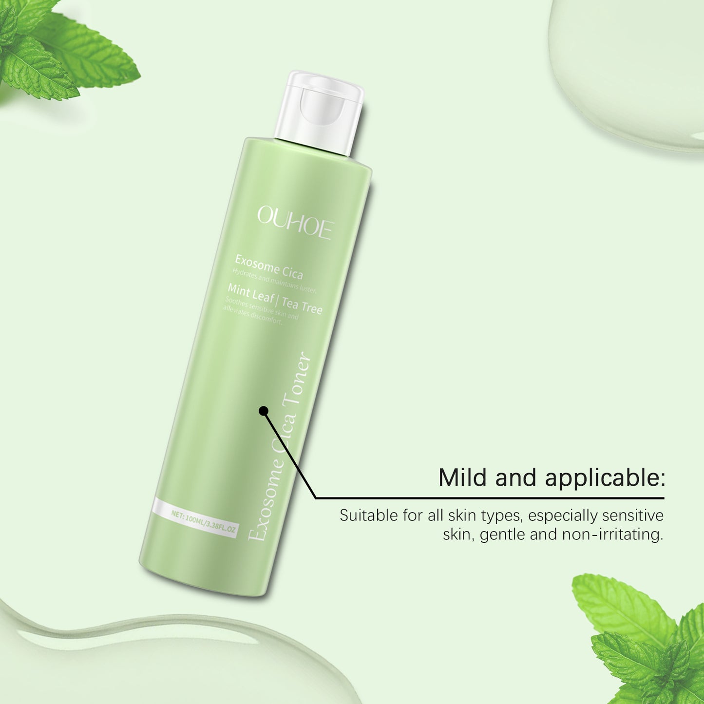 Centella Hydrating Facial Toner – Soothing & Repairing Daily Toner | Luxurella