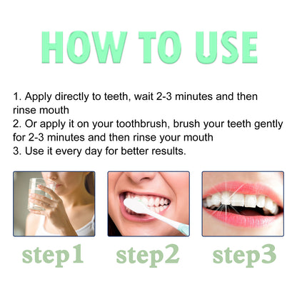 Teeth Whitening Serum, Whitening Teeth Yellow Stain Removal Gum Cleaning Serum