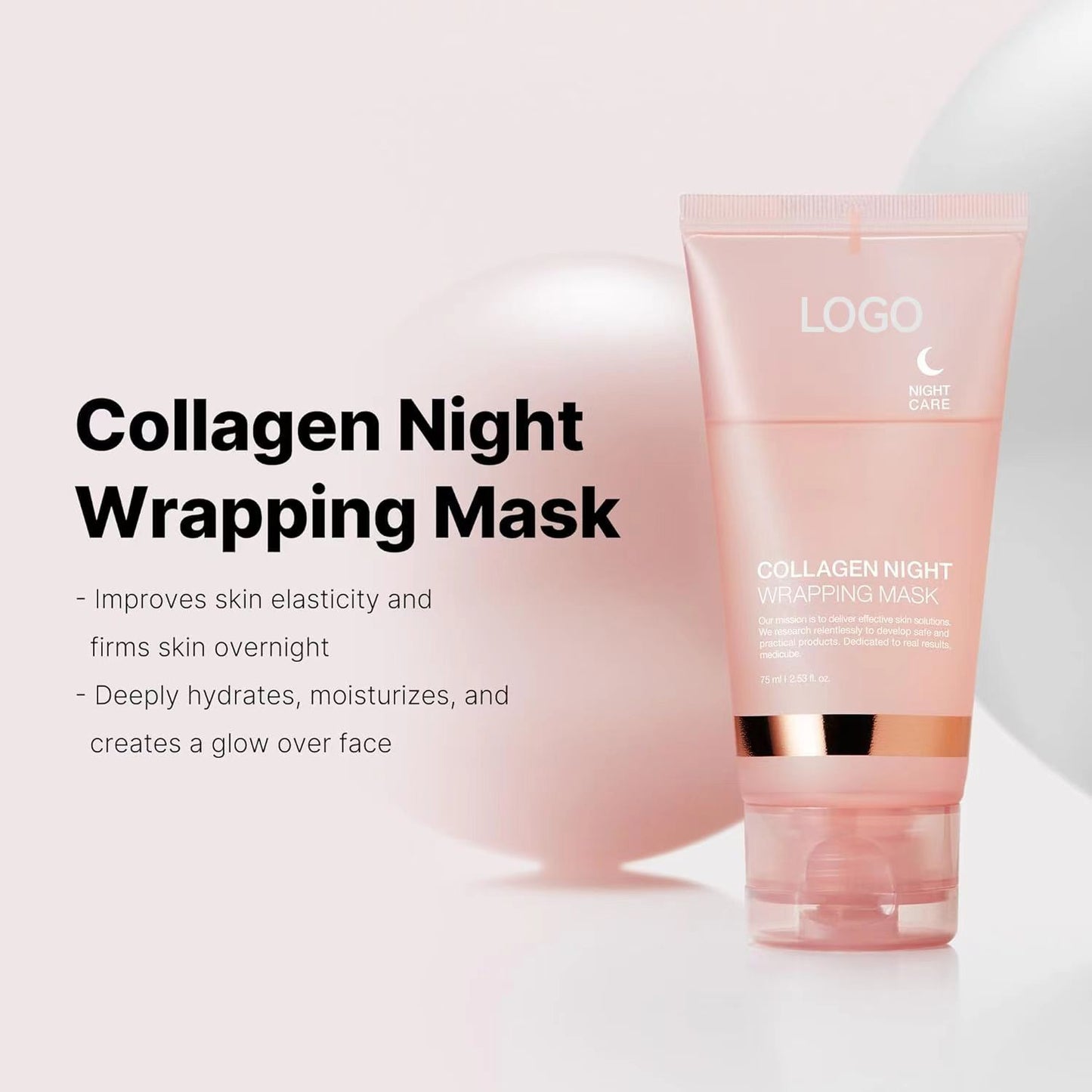 Collagen Peel-Off Sleeping Mask | Deep Cleansing & Hydrating Skin Rejuvenation Mask – Luxurella