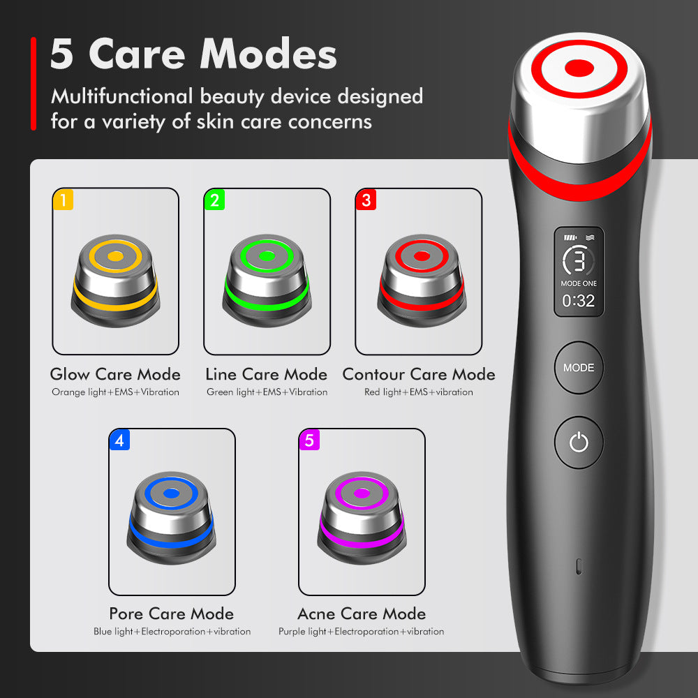 Microcurrent Vibration Pore Beauty Device
