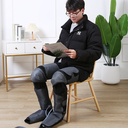 Air Pressure Leg Massager | Heat & Compression Therapy – Luxurella