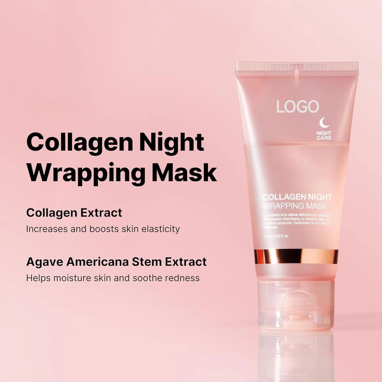 Collagen Peel-Off Sleeping Mask | Deep Cleansing & Hydrating Skin Rejuvenation Mask – Luxurella
