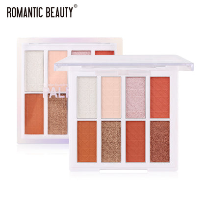 8-Color Matte Eyeshadow Palette | Portable Romantic Glam – Luxurella