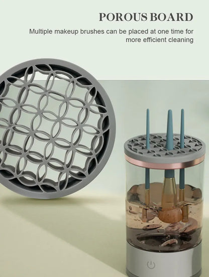 3-in-1 Automatic Makeup Brush Cleaner