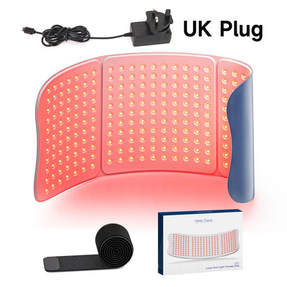 Red Light Therapy Pad 660nm & 850nm | Large Body Mat with Timer – Luxurella
