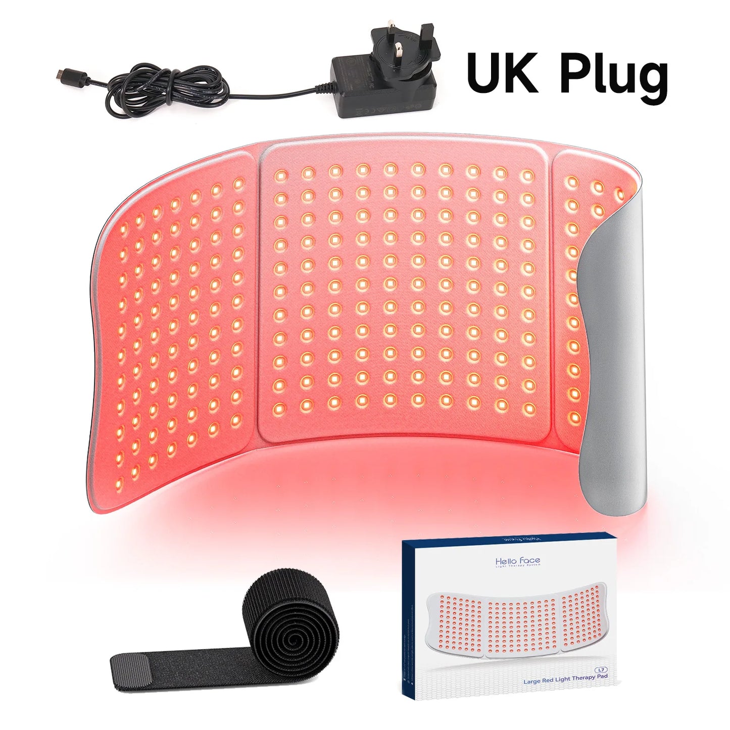 Red Light Therapy Pad 660nm & 850nm | Large Body Mat with Timer – Luxurella