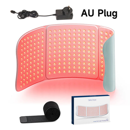 Red Light Therapy Pad 660nm & 850nm | Large Body Mat with Timer – Luxurella