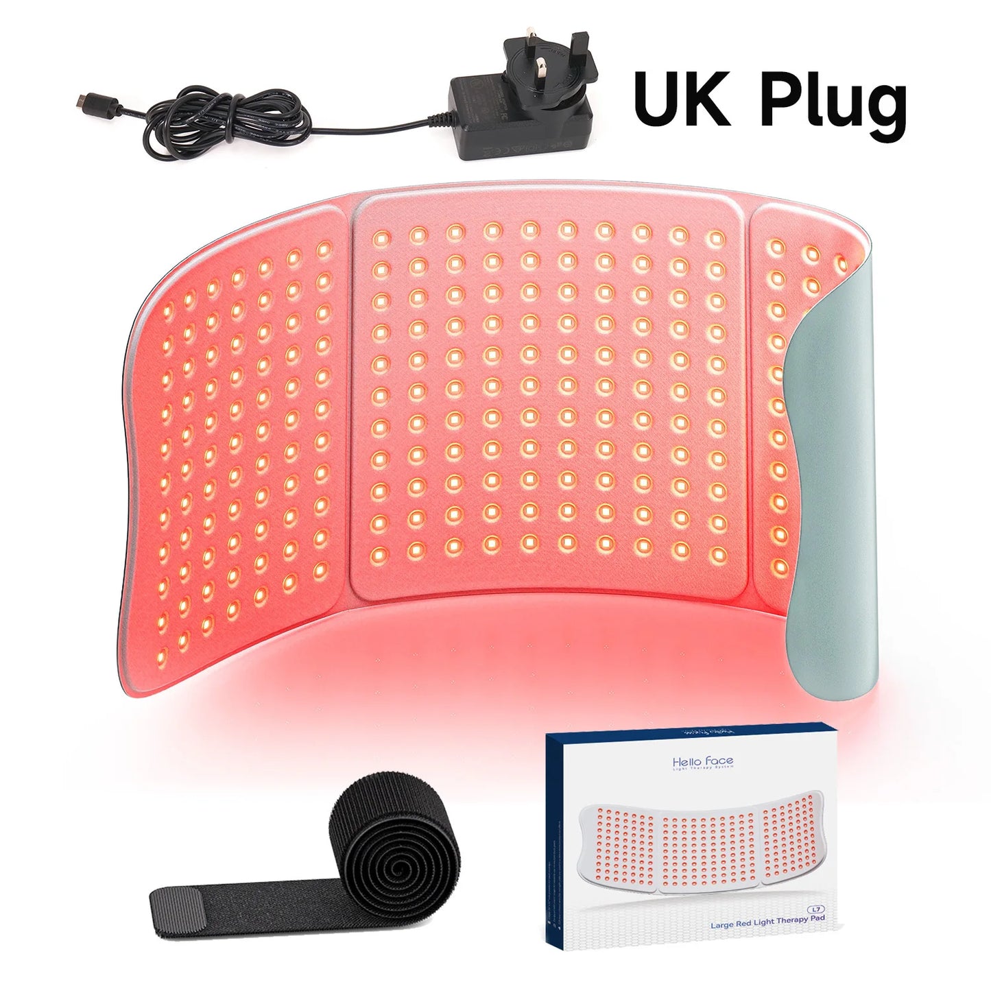 Red Light Therapy Pad 660nm & 850nm | Large Body Mat with Timer – Luxurella