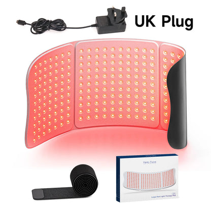 Red Light Therapy Pad 660nm & 850nm | Large Body Mat with Timer – Luxurella