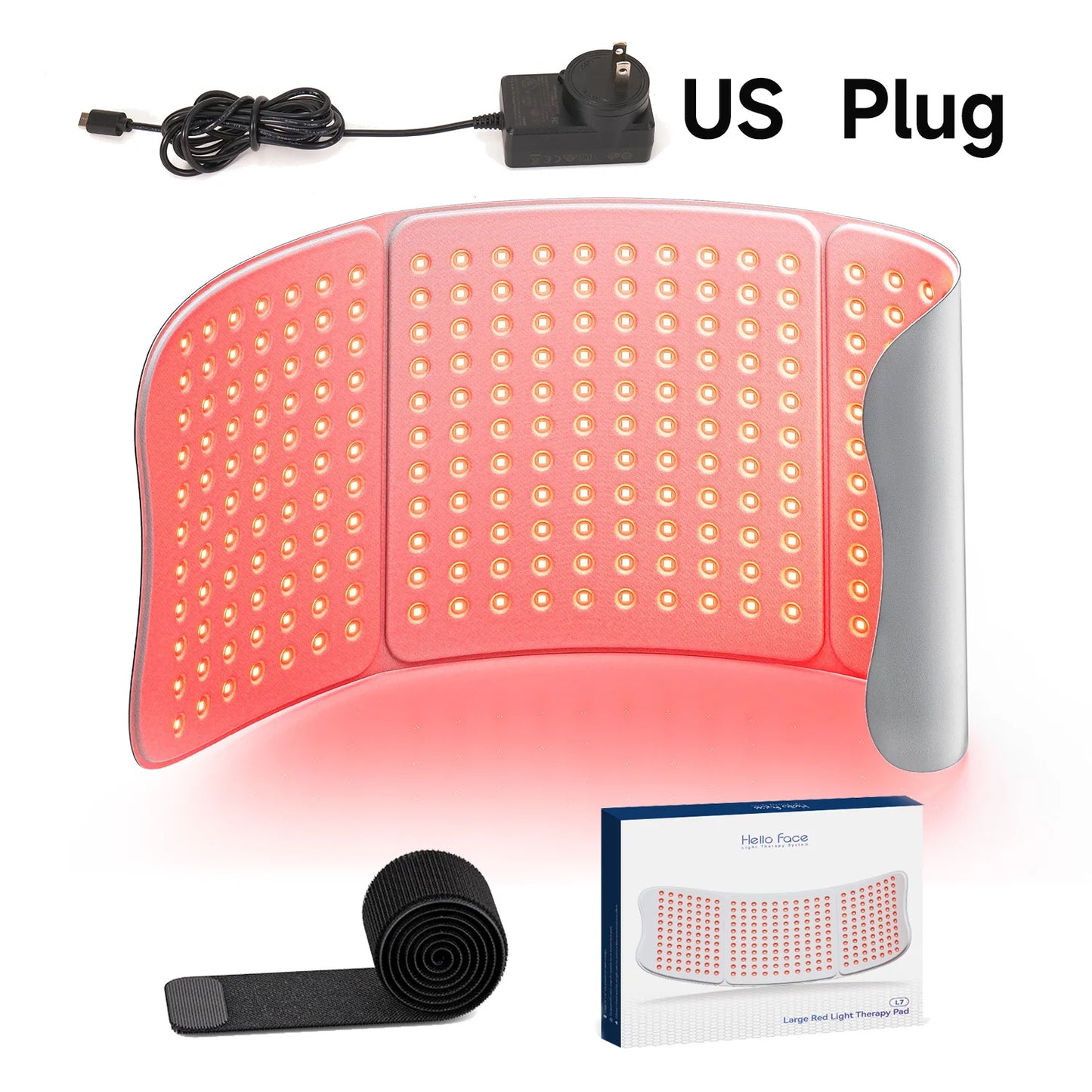Red Light Therapy Pad 660nm & 850nm | Large Body Mat with Timer – Luxurella
