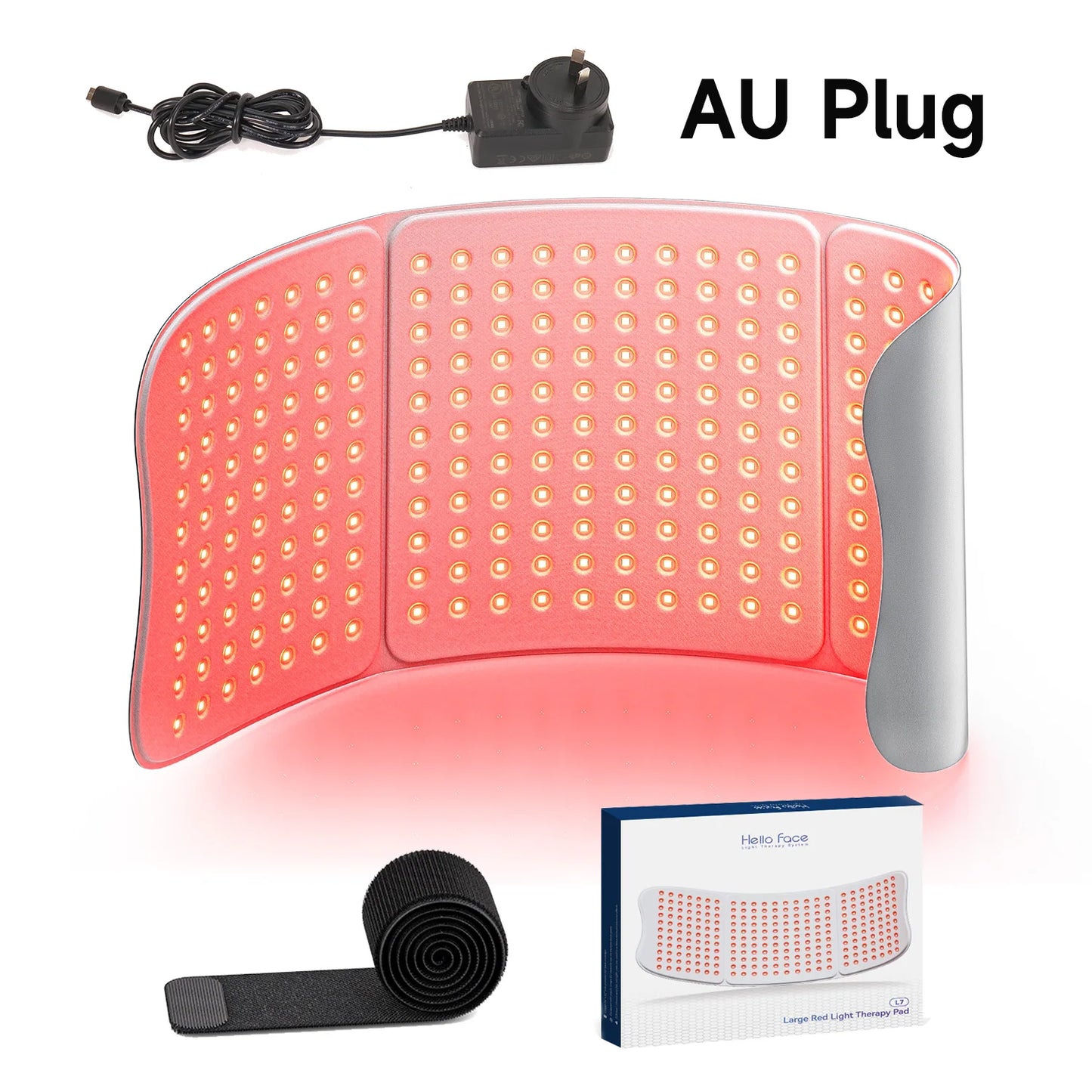 Red Light Therapy Pad 660nm & 850nm | Large Body Mat with Timer – Luxurella