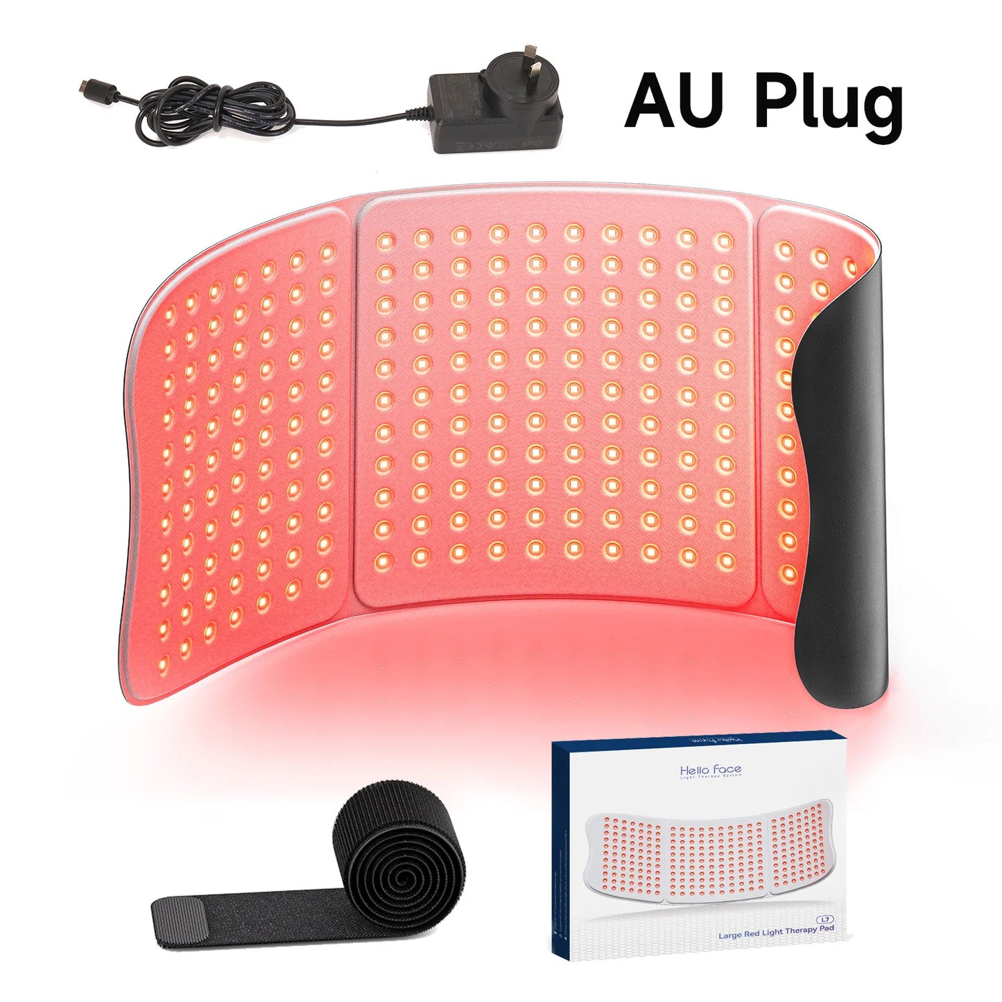 Red Light Therapy Pad 660nm & 850nm | Large Body Mat with Timer – Luxurella