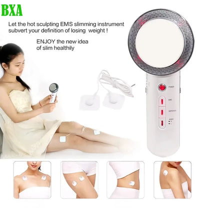 3-in-1 EMS Ultrasound Cavitation Body Slimming & Facial Lifting Device – Luxurella
