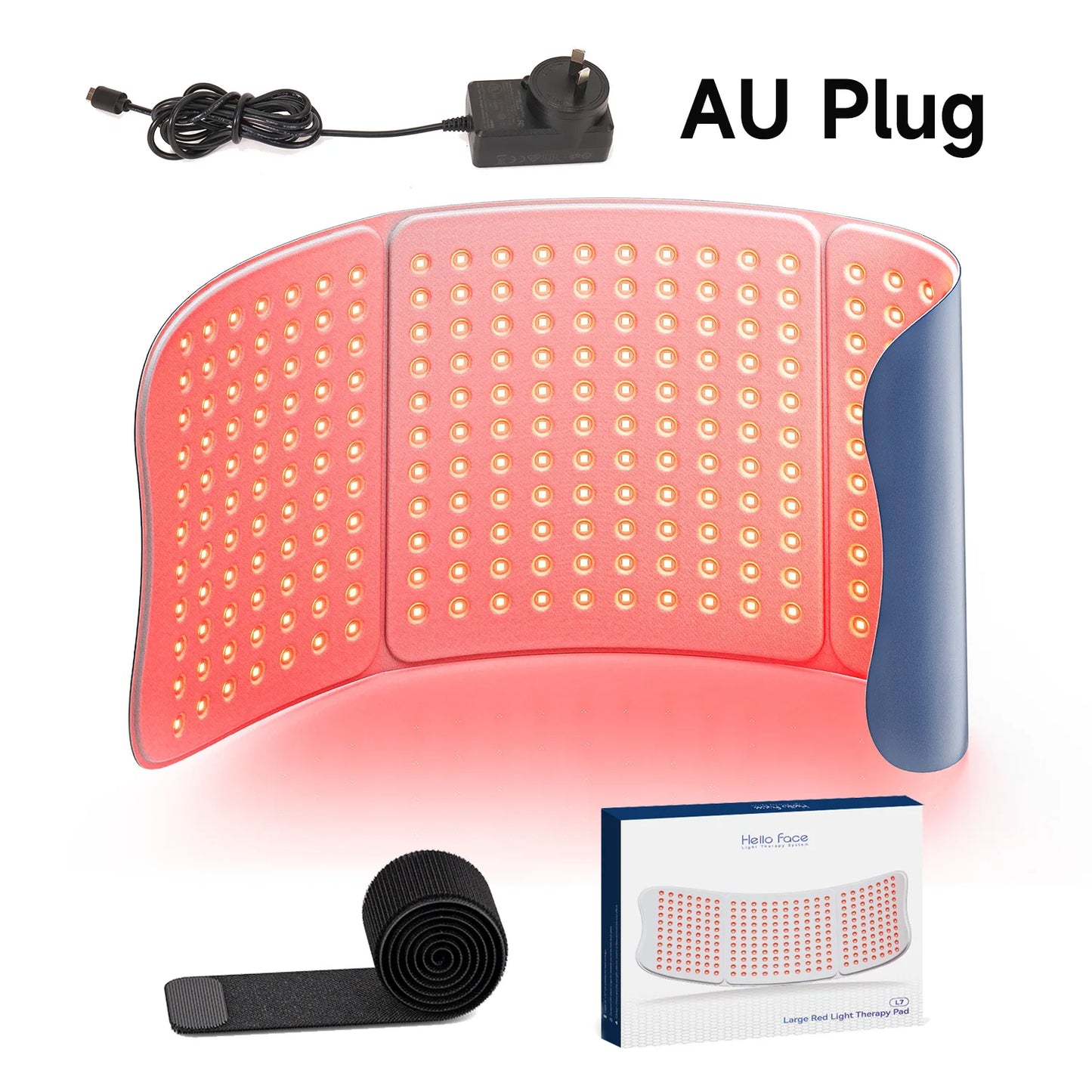 Red Light Therapy Pad 660nm & 850nm | Large Body Mat with Timer – Luxurella