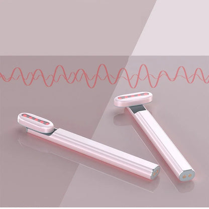 Portable Eye Massage Wand | Heated Eye Massager for Puffiness & Dark Circles – Luxurella