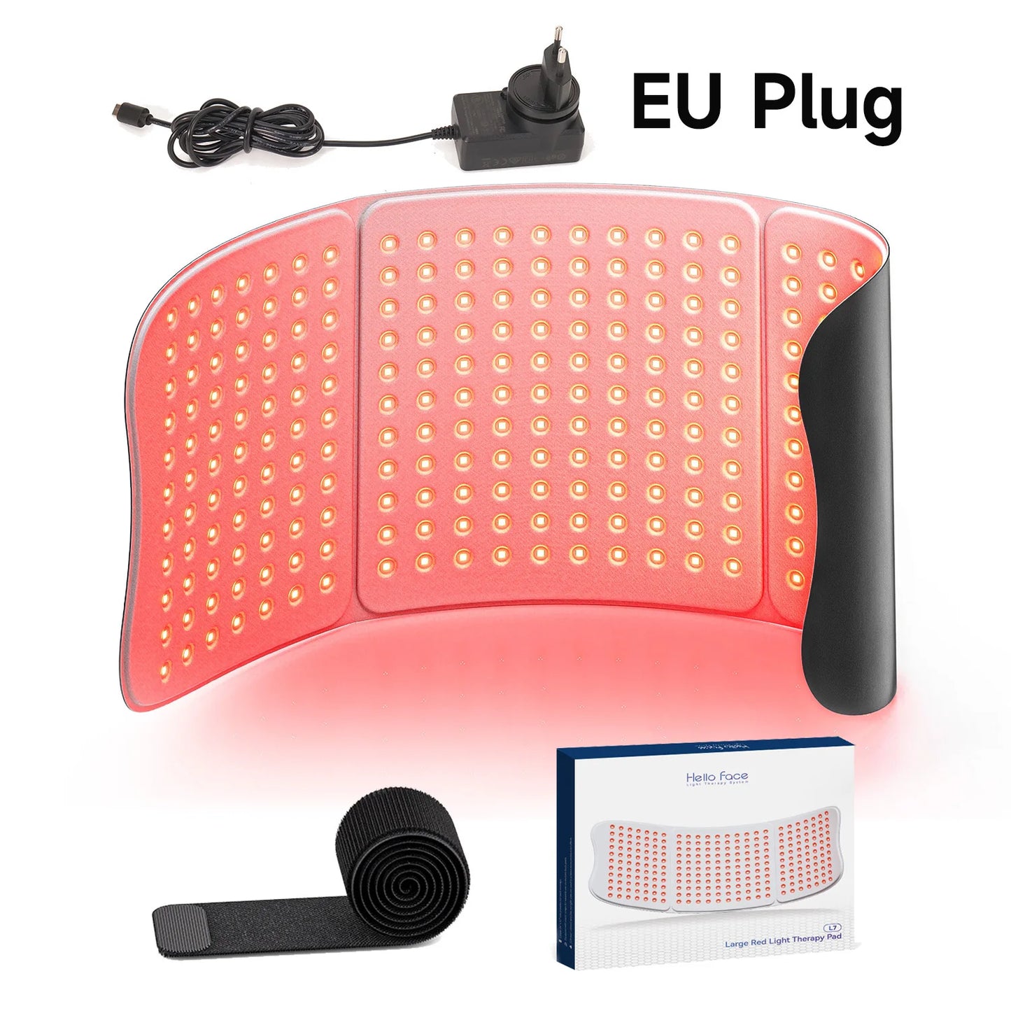 Red Light Therapy Pad 660nm & 850nm | Large Body Mat with Timer – Luxurella