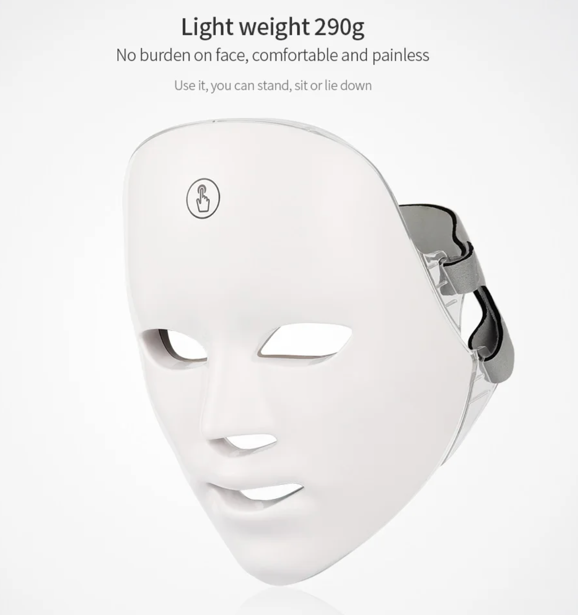 LED Mask side view