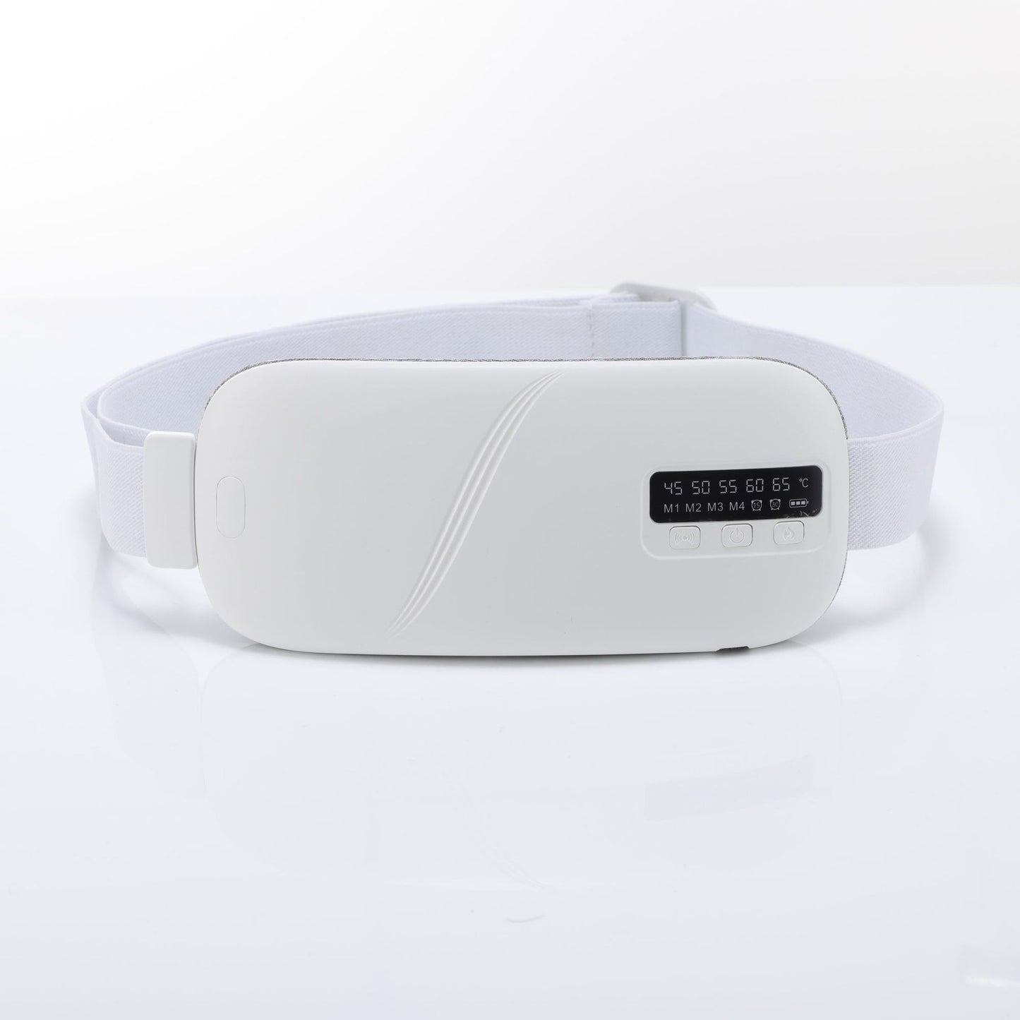 White heat therapy belt — product view