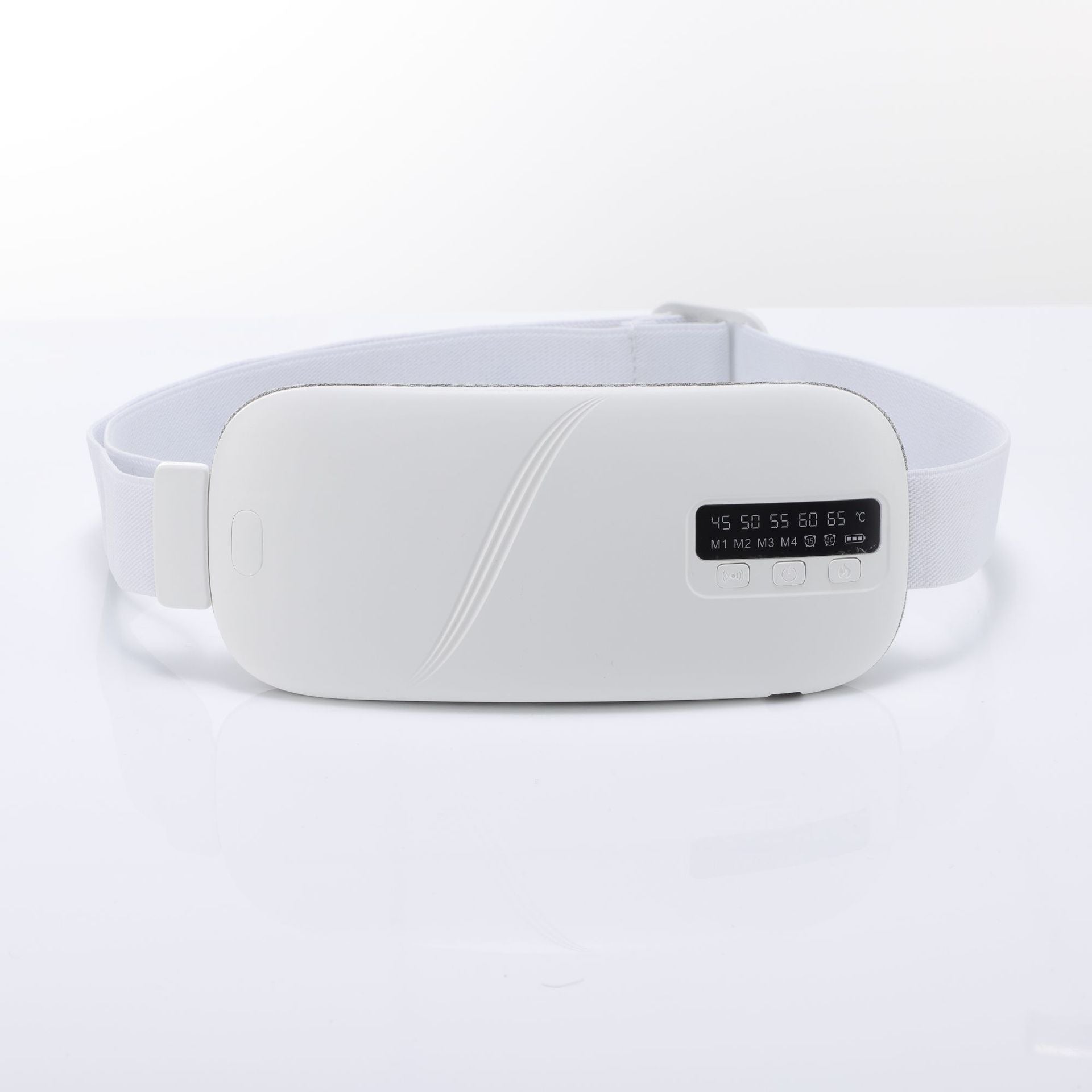 White heat therapy belt — product view